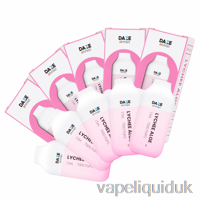 [10-PACK] 7 Daze OHMLET 7000 Disposable Vape Juice